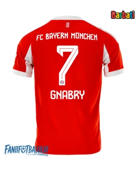 Bayern Munich Serge Gnabry #7 Tricou Fotbal Replică 2025-26 Barbati Acasa